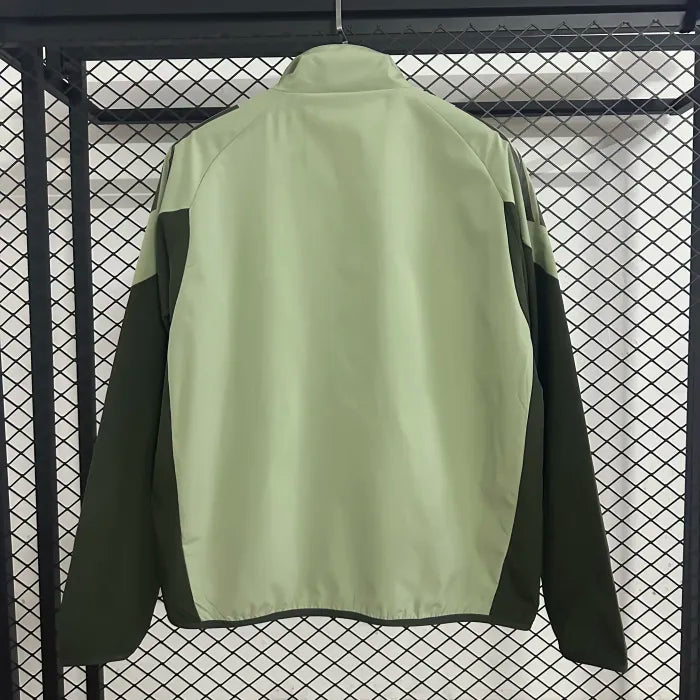 Real Madrid 2025/2026 windbreaker grass green