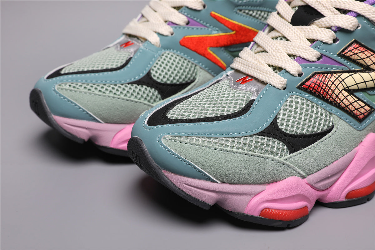 NB 9060 Green Pink