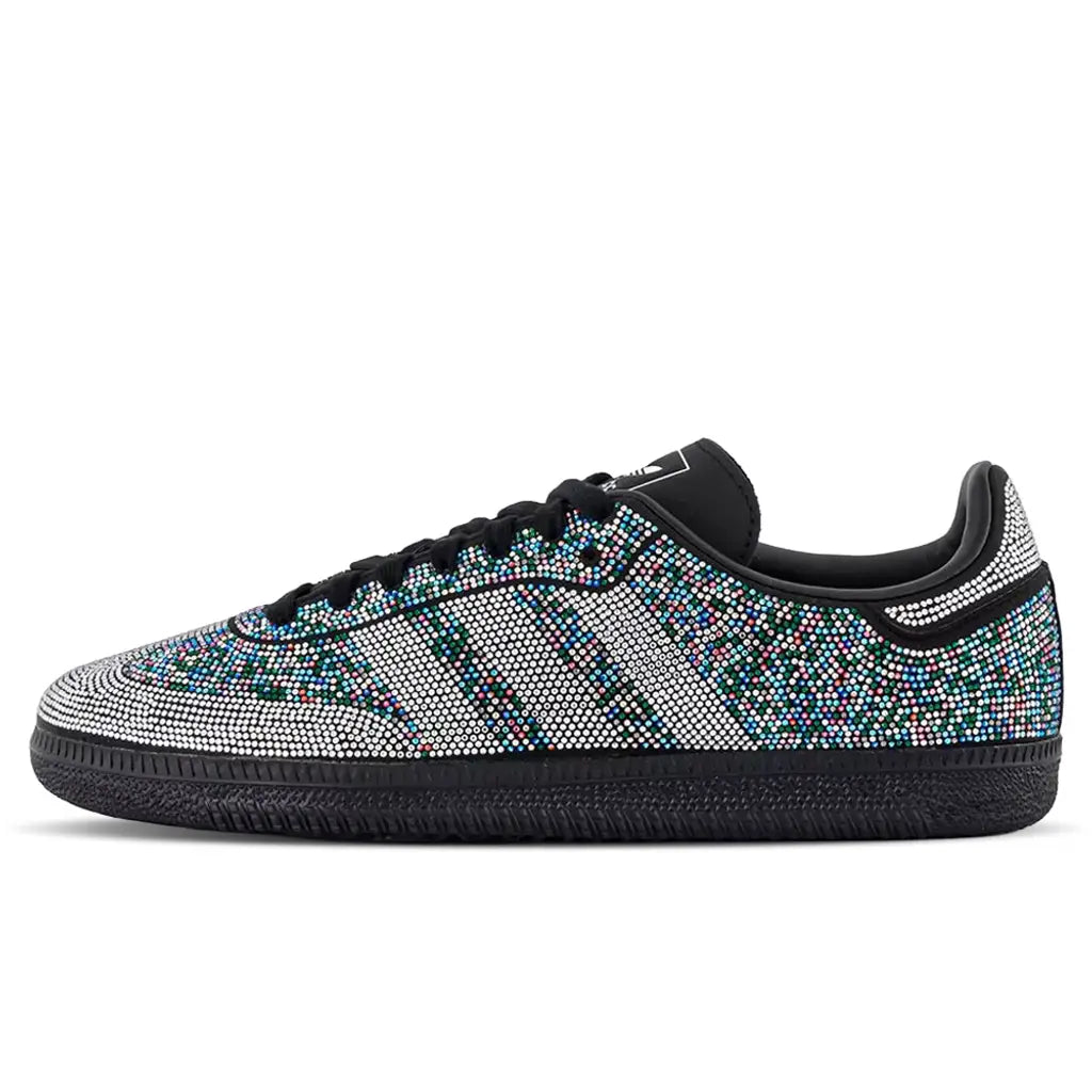 Samba Rhinestone Black Silver